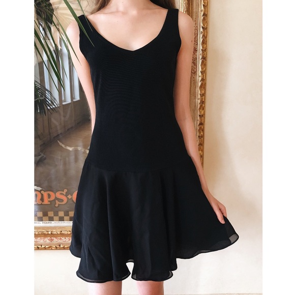 NEW ABS EVENING COLLECTION BLACK SILKY DRESS 🖤 - Picture 2 of 5